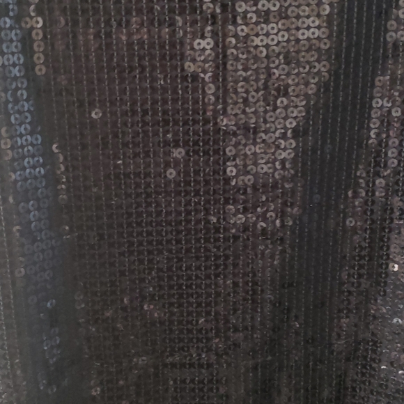 Black sequin mini dress - Picture 3 of 3